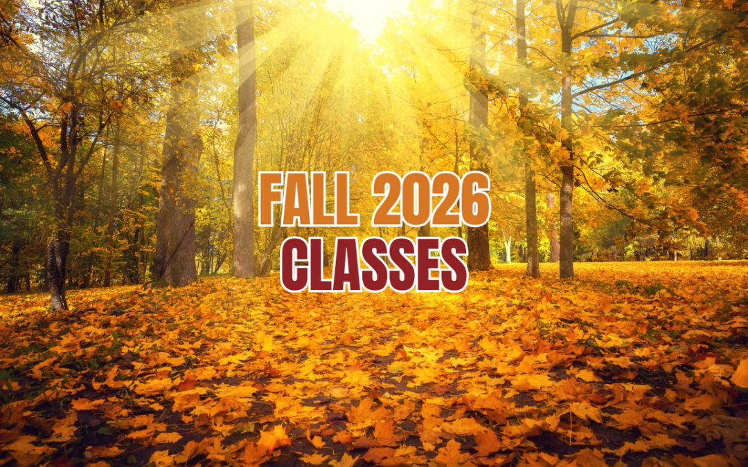 FREE Fall Classes start soon