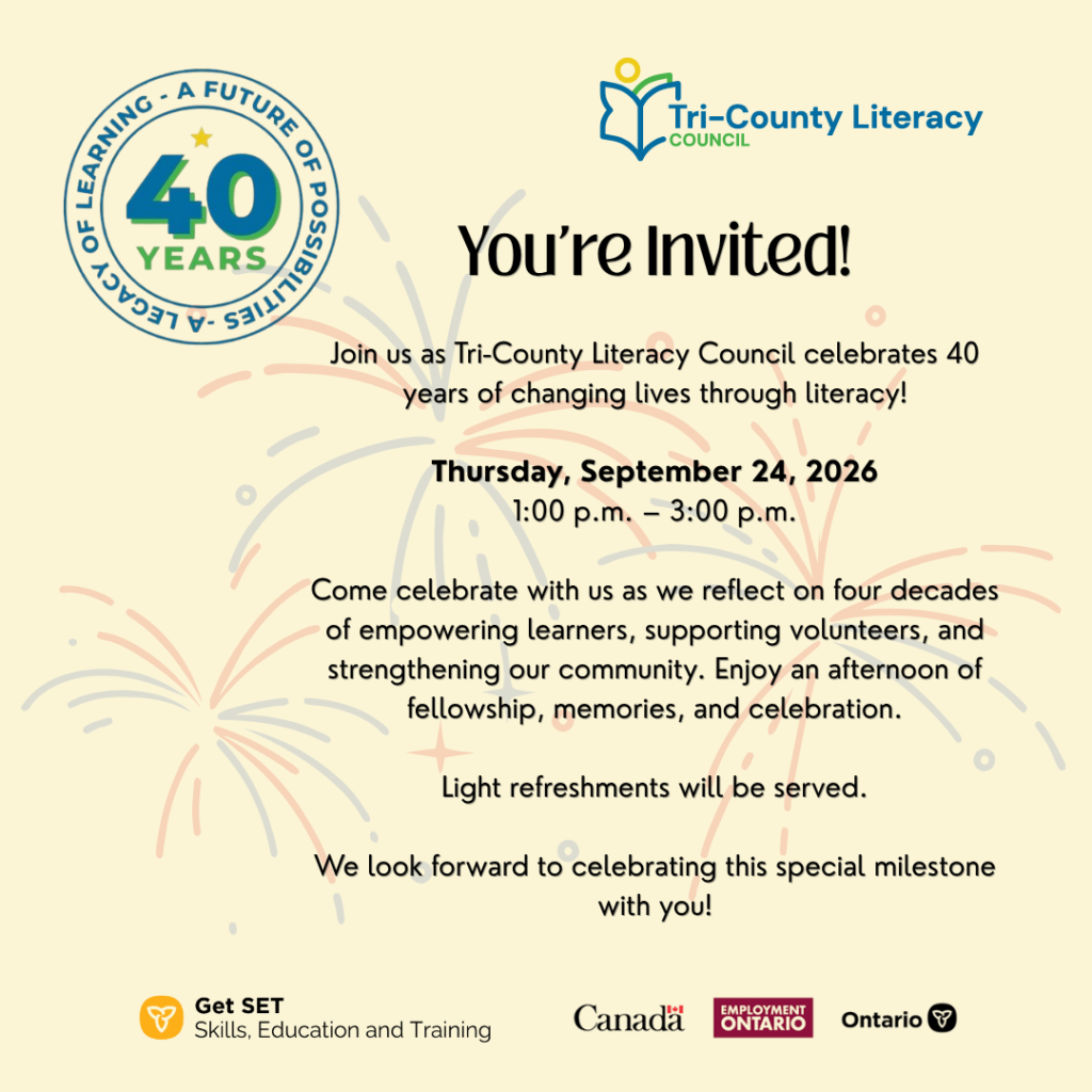 40th anniversary invitation